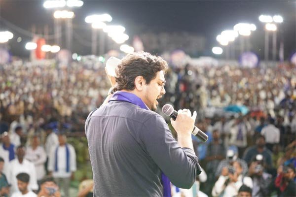 Akash Anand Speaking in Telangana