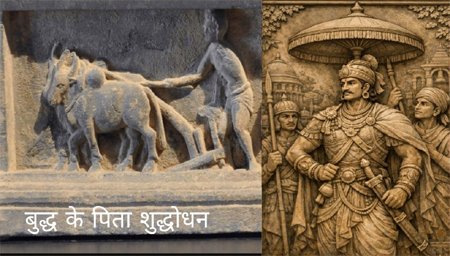 Gautam Buddha Father as a Farmer